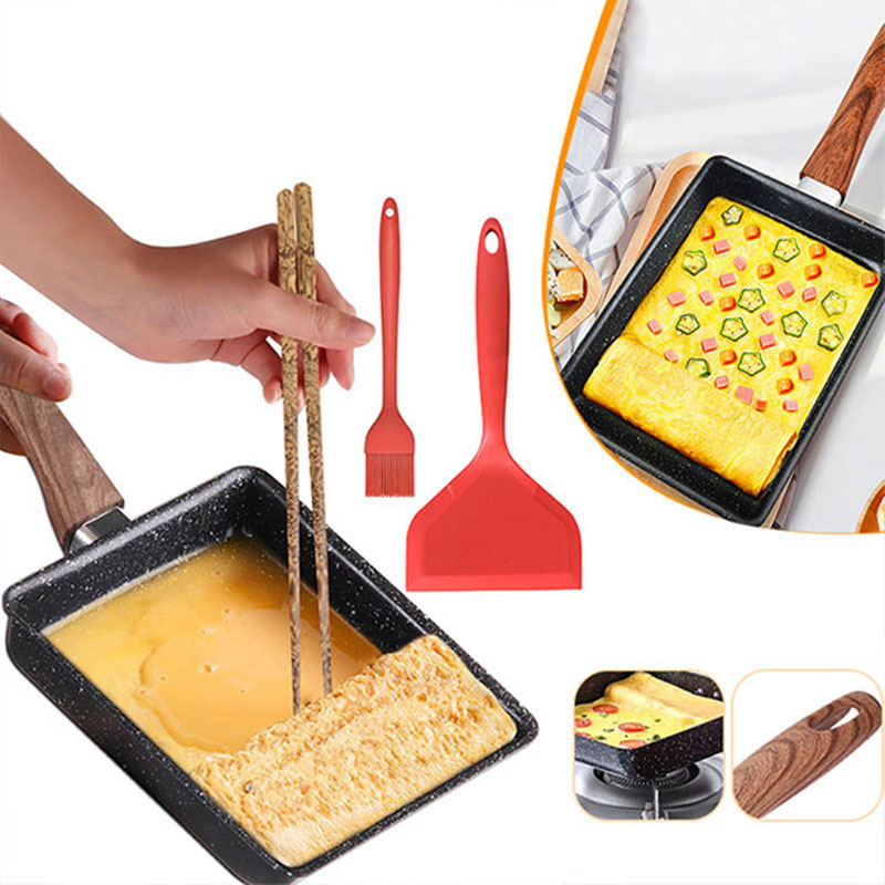 Egg Waffle Pan - 타마고야키 일본 오믈렛 팬 붙지 않는