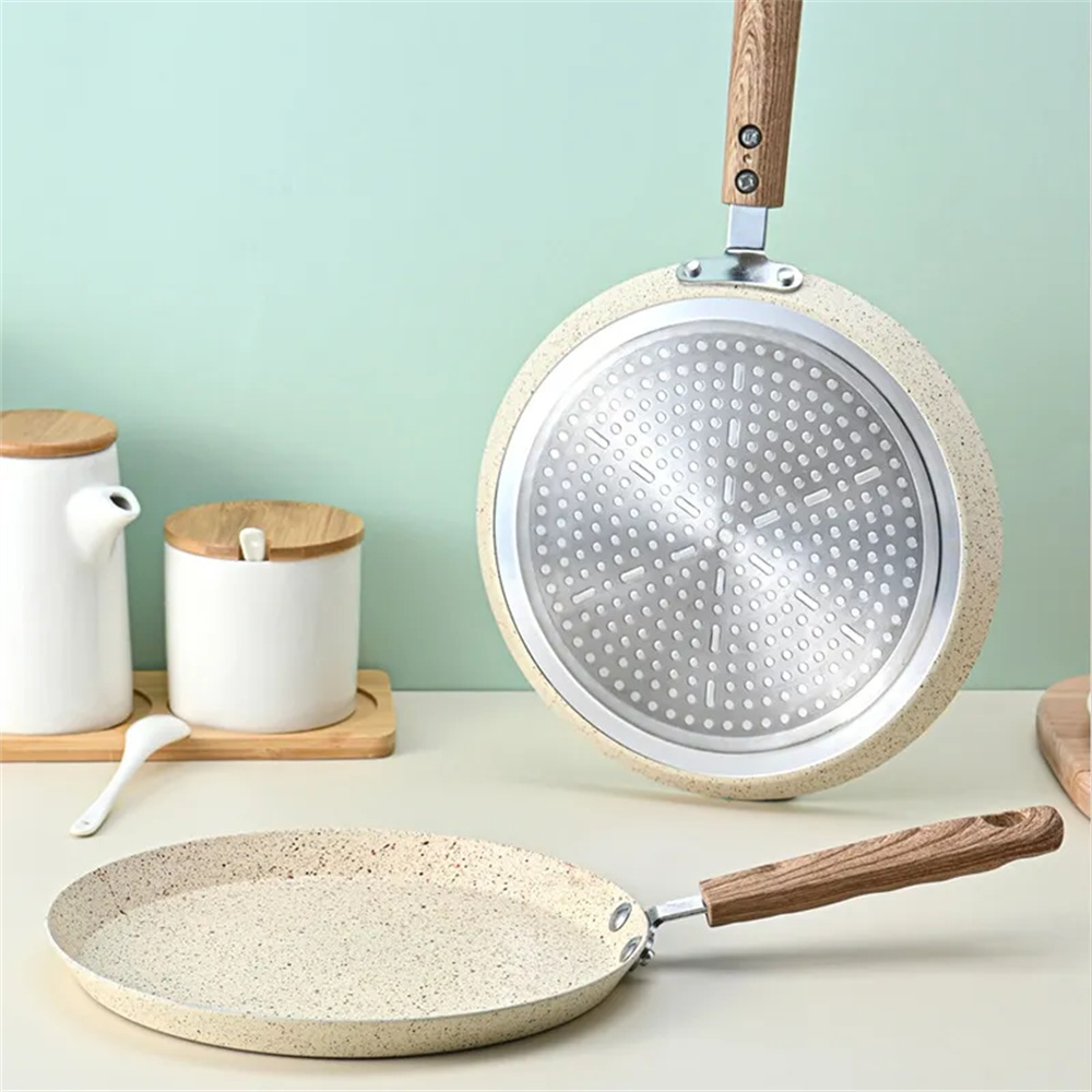 Egg Waffle Pan - 프라이팬 붙지 않는 팬케이크 크레페 팬