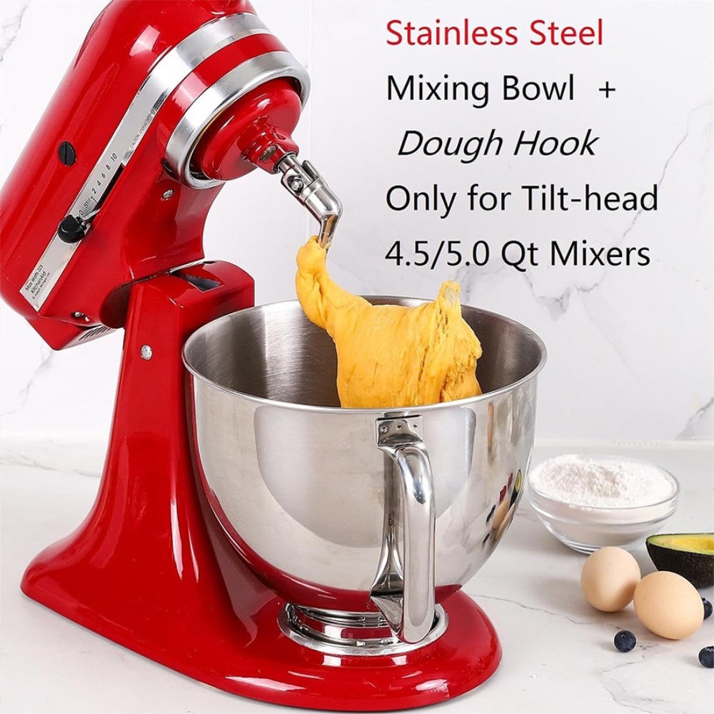 4.5-5 QT 믹서 볼 스테인리스 스틸 키친에이드 아 - Kitchenaid Mixer Artisan 5Qt 리뷰 및 가격