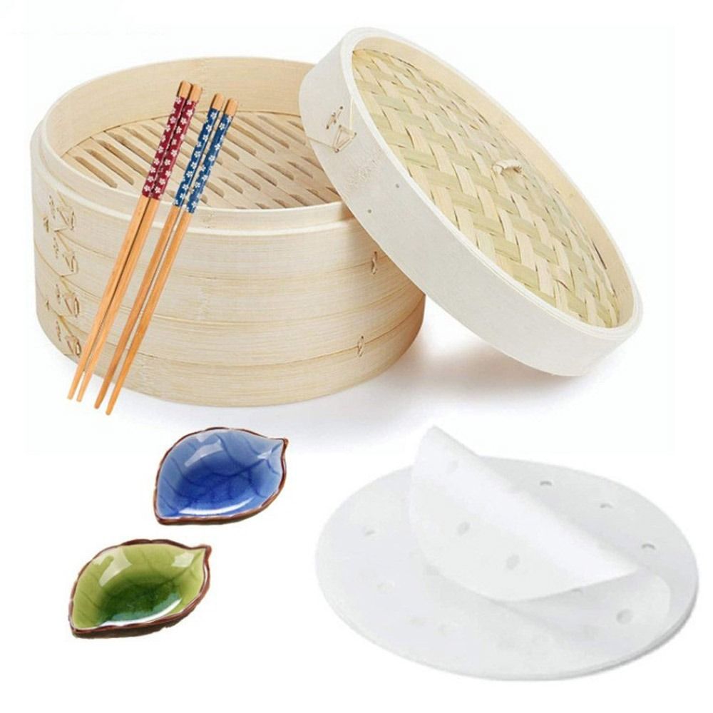 중국식 찜기 대나무 찜기 딤섬 요리용 바오 번 찜기 바 - Bao Steamer Bamboo 리뷰 및 가격