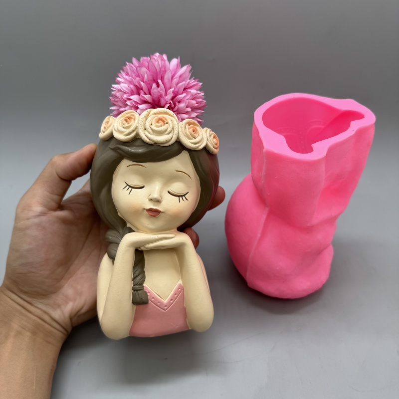 석고 수지 콘크리트 거실 발코니 장식 장식품을 만들기  - Potsticker Mold 리뷰 및 가격