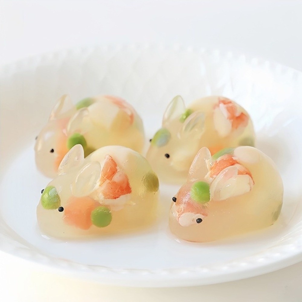 유연한 실리콘 3D 토끼 케이크 몰드, 토끼 모양 6구 - Bunny Cake Mold 리뷰 및 가격