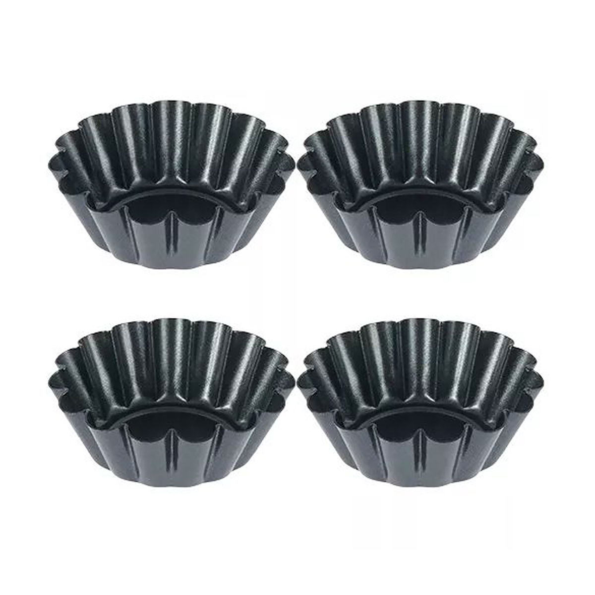 4PCS 미니 라운드 논스틱 타트 팬 타르틀렛 몰드 에 - Egg Waffle Pan 리뷰 및 가격