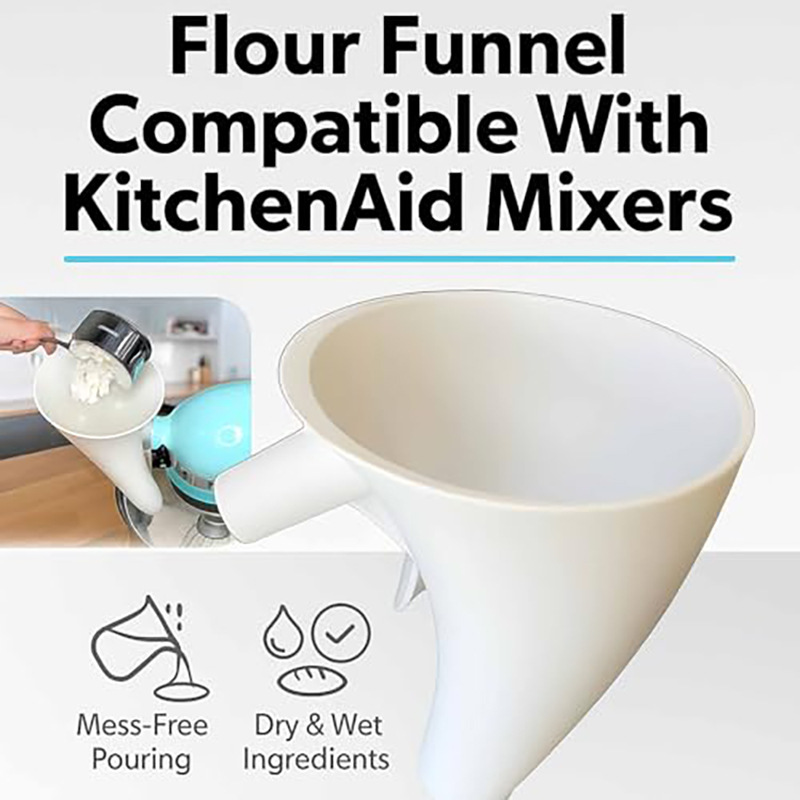 1개 무작위 색상의 밀가루 깔때기 4.5-5Qt 키친에 - Kitchenaid Mixer Artisan 5Qt 리뷰 및 가격